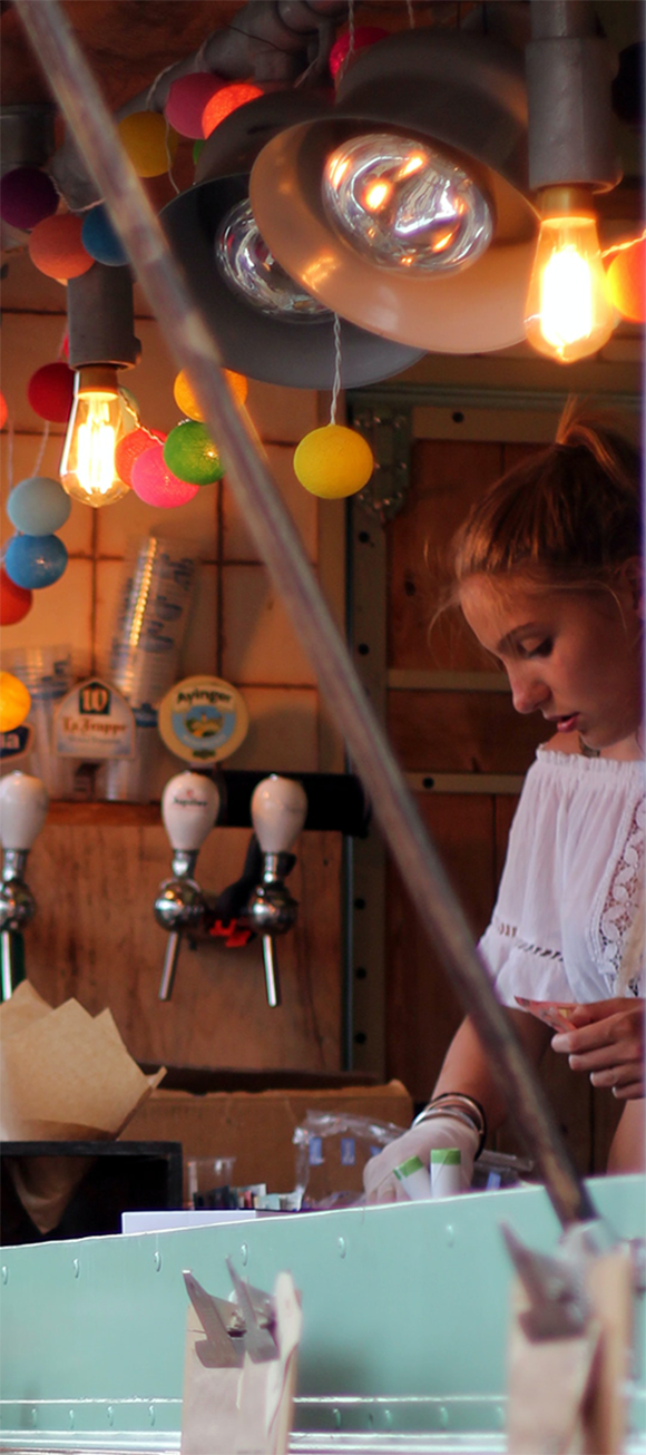 Image of Girl doing crafts